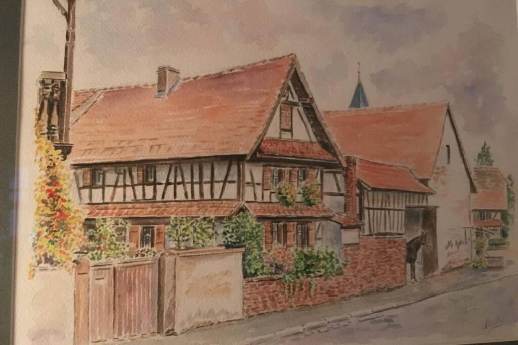 Gite Alsacien Eckwersheim المظهر الخارجي الصورة
